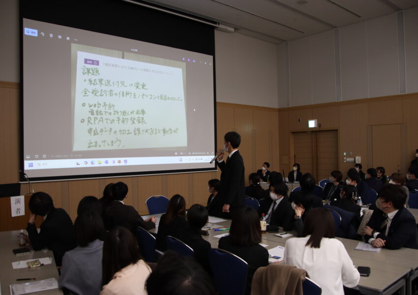 健診支援業務グループ：「健診施設に従事する専門職の業務分担について」 